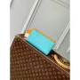 Louis Vuitton M13618 LV x TM Zippy Wallet Monogram Modrá