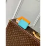 Louis Vuitton M13801 LV x TM Kompaktní peněženka Noa Blue