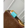 LV M14085 Louis Vuitton LV x TM Rosalie Mince Kapsička Modrá