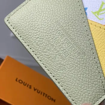 LV M13800 Louis Vuitton LV x TM Držák karet Romy Zelený čaj
