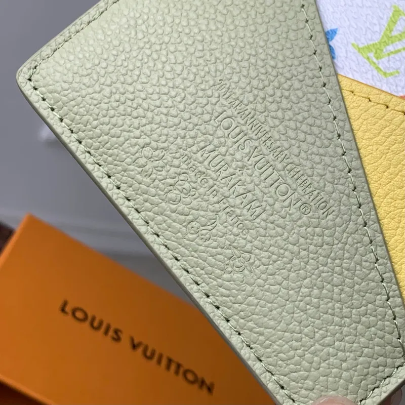 LV M13800 Louis Vuitton LV x TM Držák karet Romy Zelený čaj