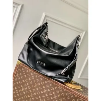 LV M13986 Louis Vuitton Vagabond Hobo Bag Černá LV Night
