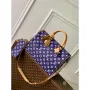 LV M24419 Louis Vuitton Speedy P9 Bandoulière 40 Taška Monogram Kůže Fialová