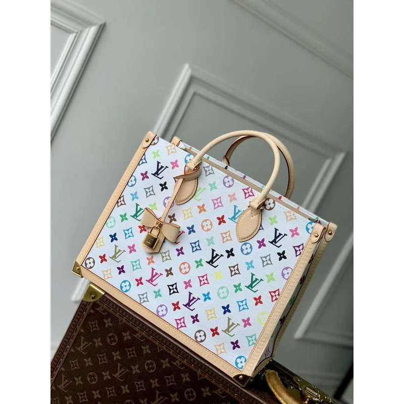 LV M13079 Louis Vuitton LV x TM OnTheGo MM Kabelka Multicolor