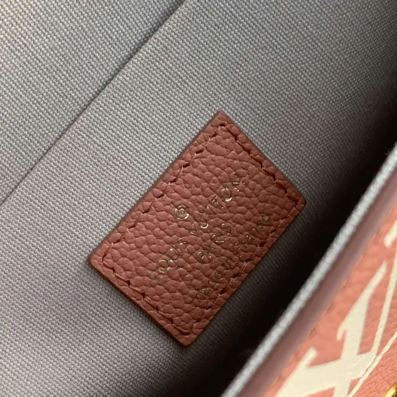 LV M61276 Louis Vuitton Felicie Pochette Taška M61276 Růžová Kůže
