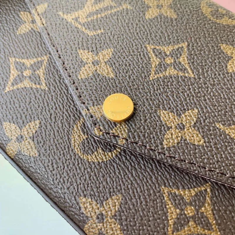 LV M81896 Louis Vuitton Felicie Pochette Taška M61276 Monogram Růžová