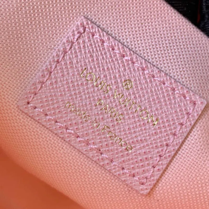 LV M81896 Louis Vuitton Felicie Pochette Taška M61276 Monogram Růžová