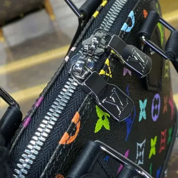 LV M13078 Louis Vuitton LV x TM Alma BB Taška Jiný Monogram Plátno Černá