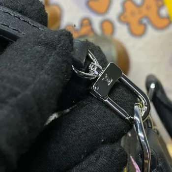 LV M13078 Louis Vuitton LV x TM Alma BB Taška Jiný Monogram Plátno Černá