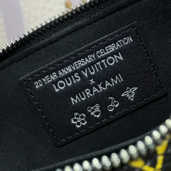 LV M13078 Louis Vuitton LV x TM Alma BB Taška Jiný Monogram Plátno Černá