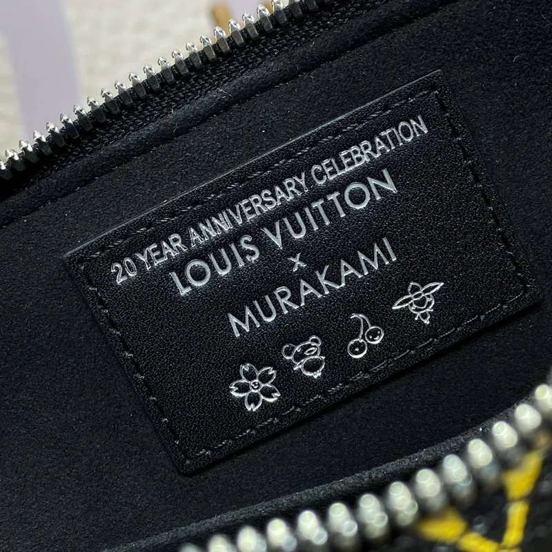LV M13078 Louis Vuitton LV x TM Alma BB Taška Jiný Monogram Plátno Černá