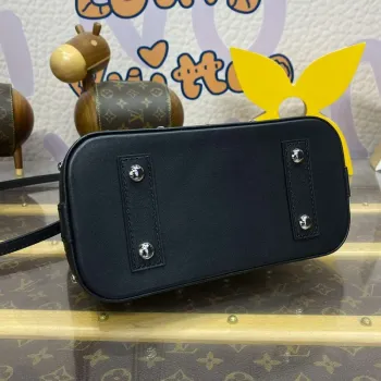 LV M13078 Louis Vuitton LV x TM Alma BB Taška Jiný Monogram Plátno Černá