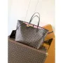 Louis Vuitton LV N41602 Neverfull GM Damier Ebene potažená plátno
