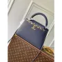 Louis Vuitton LV M12751 Capucines MM Kabelka Modrá