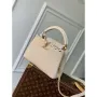 Louis Vuitton LV M12751 Capucines BB Kabelka Meruňková