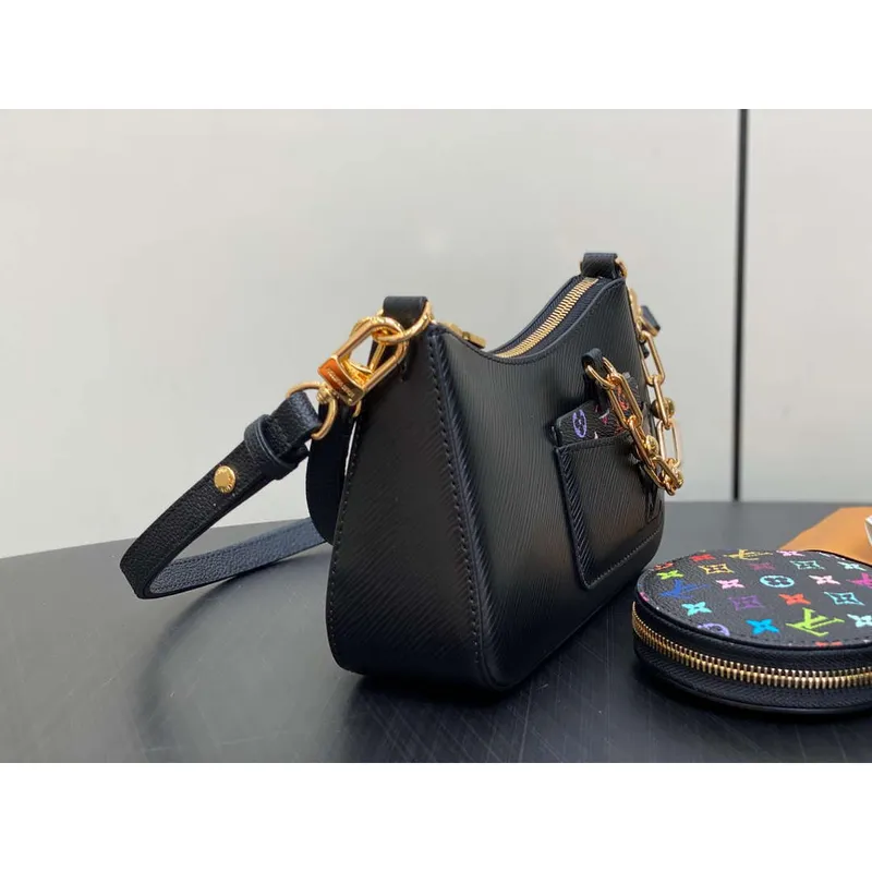 LV M13099 Louis Vuitton LV x TM Marellini Černá Multikolorová