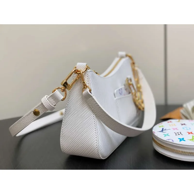 LV M13100 Louis Vuitton LV x TM Marellini Bílá Vícebarevná