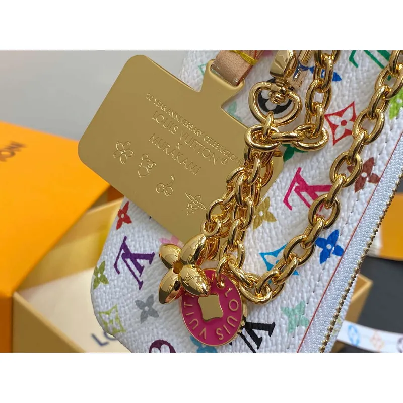 LV M14099 Louis VuittonLV x TM Držák na telefon Vícebarevný