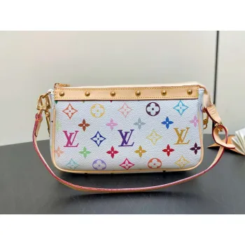 LV M13404 Louis Vuitton LV x TM Pochette Accessoires Multicolore Blanc