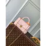 LV M13796 Louis Vuitton Nano Madeleine Taška Růžová