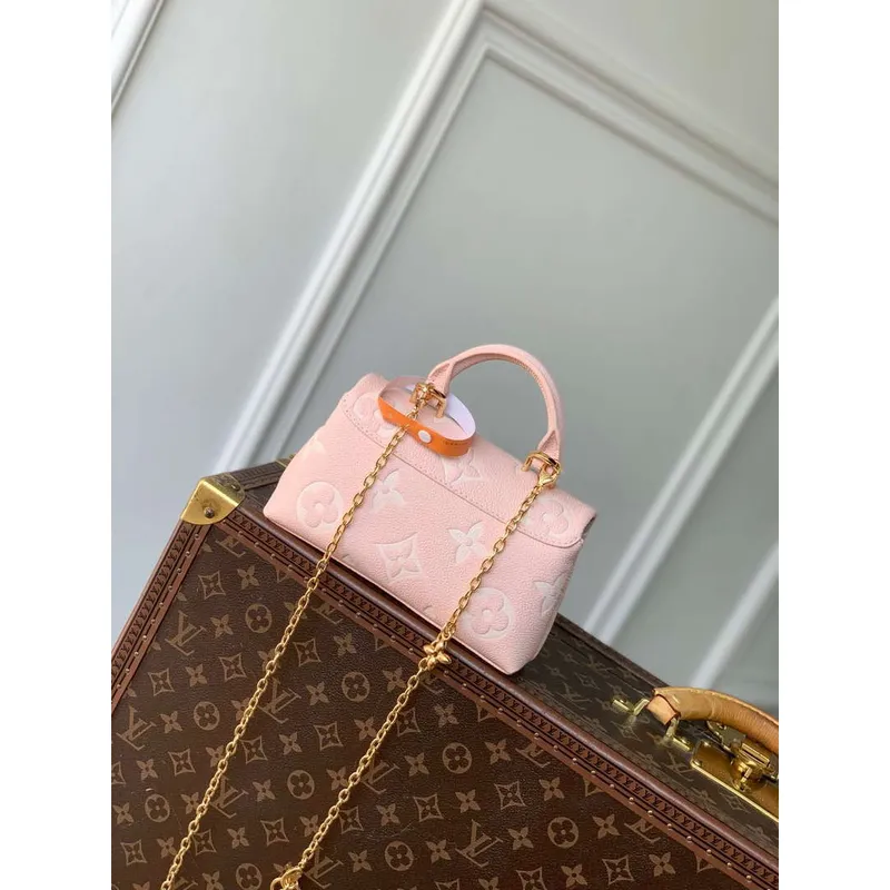 LV M13796 Louis Vuitton Nano Madeleine Taška Růžová