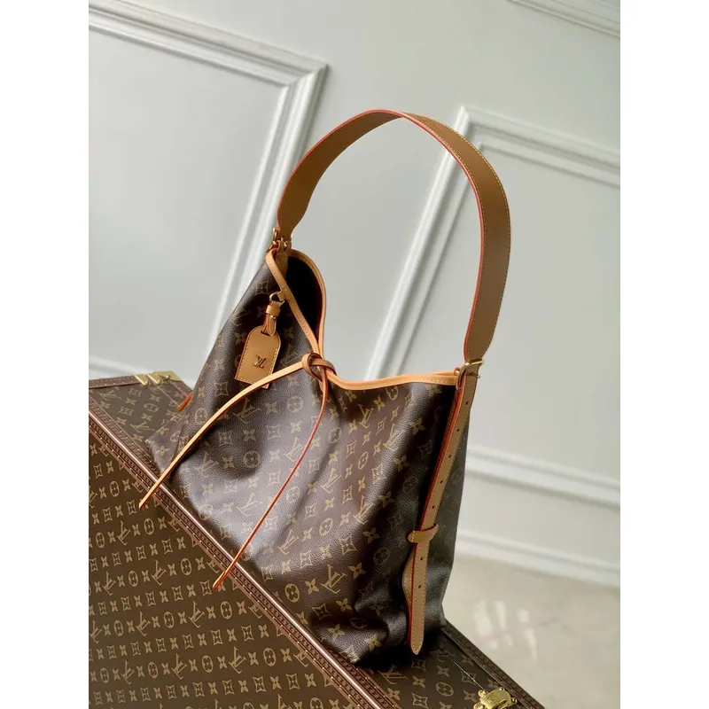 LV M46197 Louis Vuitton CarryAll MM Monogram Canvas