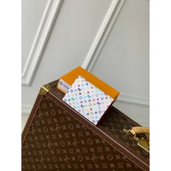 LV M13414 Louis Vuitton LV x TM Obal na pas Vícebarevný