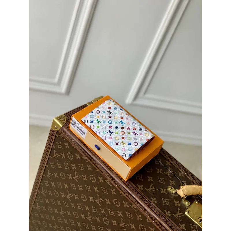 LV M13414 Louis Vuitton LV x TM Obal na pas Vícebarevný