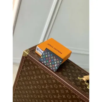 LV M13403 Louis Vuitton LV x TM Držák karet Vícebarevný Černý