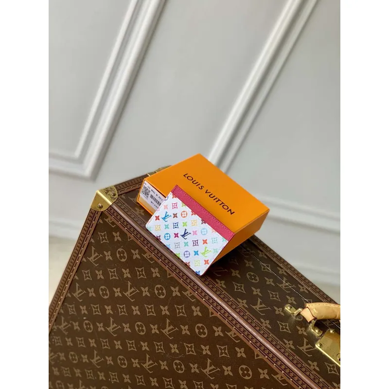 LV M13403 Louis Vuitton LV x TM Držák karet Vícebarevný