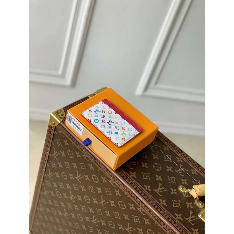 LV M13403 Louis Vuitton LV x TM Držák karet Vícebarevný