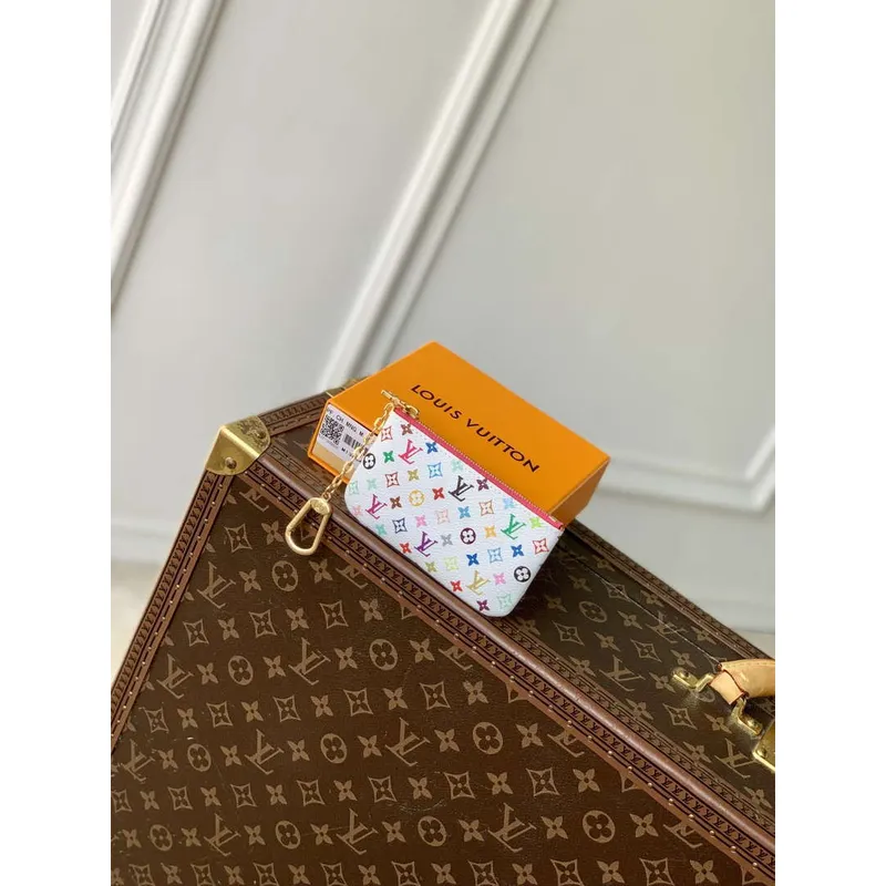 LV M13664 Louis Vuitton LV x TM Klíčová taštička Jiný Monogram Canvas Vícebarevný