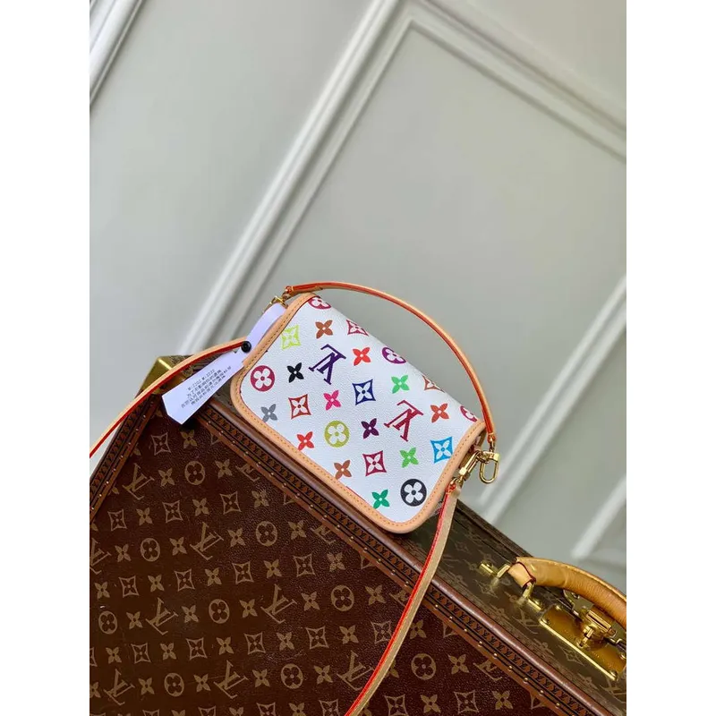 LV M14194 Louis Vuitton LV x TM Nano Diane Taška Multicolor Monogram Plátno