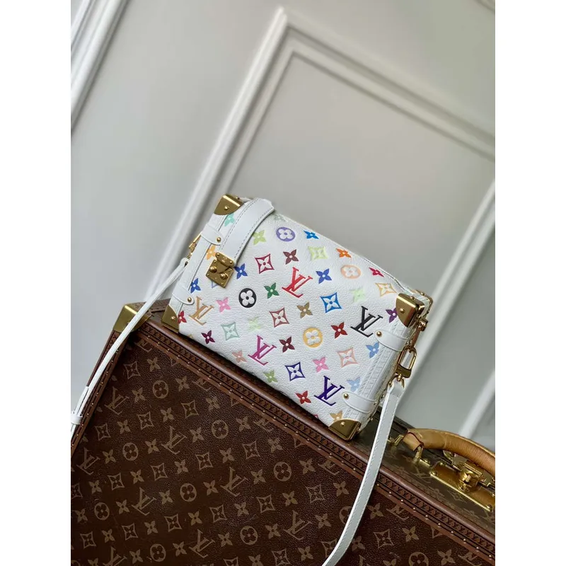 LV M14046 Louis Vuitton LV x TM Boční kufr MM Taška Módní Kůže
