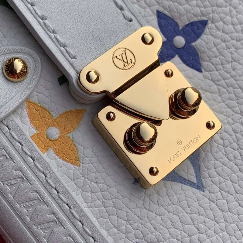 LV M14046 Louis Vuitton LV x TM Boční kufr MM Taška Módní Kůže