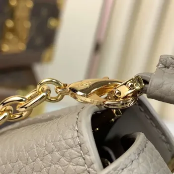 LV M48865 Louis Vuitton Capucines Micro Bag Šedá