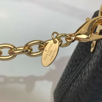 LV M02132 Louis Vuitton Capucines Micro Taška Černá