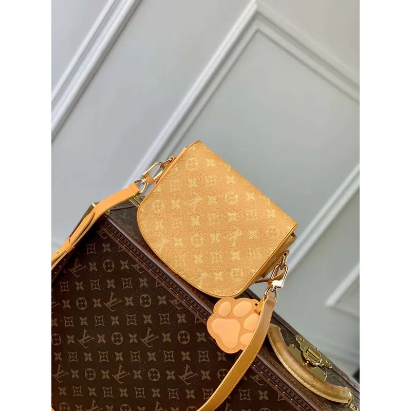 LV M12694 Louis Vuitton Montsouris Messenger Bag Žlutá