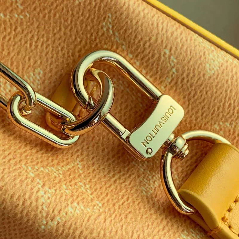 LV M12655 Louis Vuitton Nano Steamer Bag Žlutá