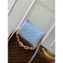 LV M24338 Louis Vuitton Coussin BB Kabelka Modrá