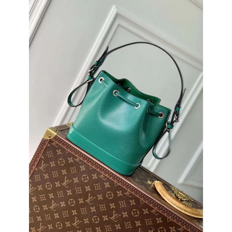 LV M12603 Louis Vuitton Noé BB Kabela Borneo Zelená