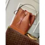 LV M12604 Louis Vuitton Noé MM Kbelík Taška Kenijská Fauve