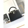 LV M25404 Louis Vuitton Capucines BB Taška Černá