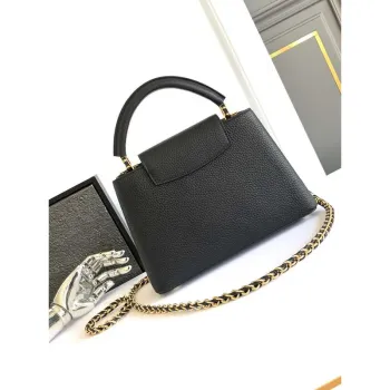 LV M25404 Louis Vuitton Capucines BB Taška Černá