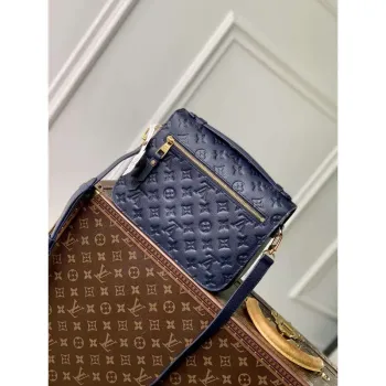 LV M41487 Louis Vuitton Pochette Métis Kabelka Tmavě Modrá