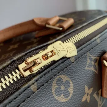 LV N87212 Louis Vuitton Speedy Soft 30 Boho Taška Monogram Tan