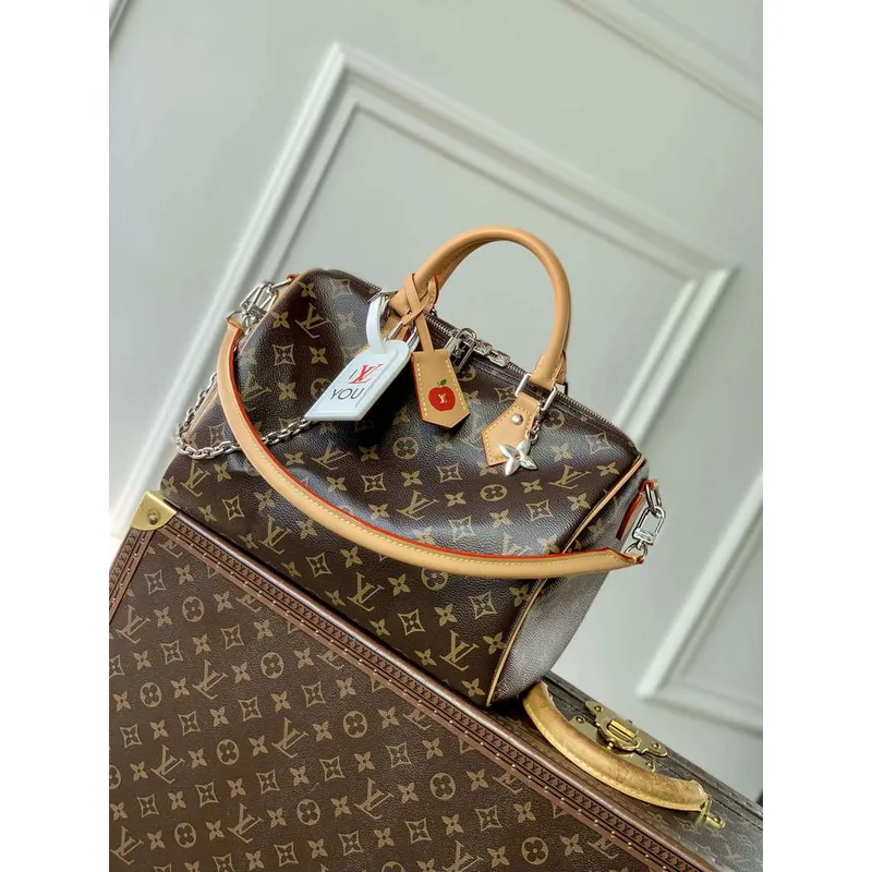 LV M12803 Louis Vuitton 57th Street NYC Speedy Soft 30 Taška