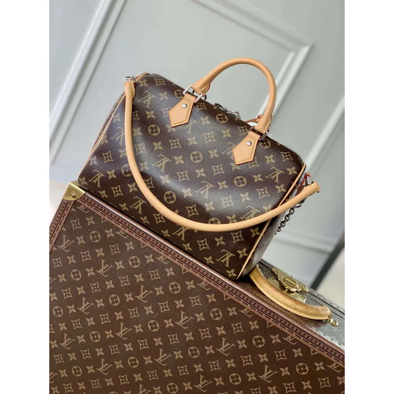LV M12803 Louis Vuitton 57th Street NYC Speedy Soft 30 Taška