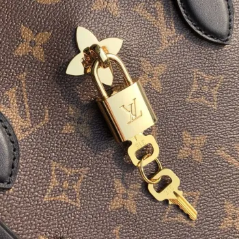 LV M43550 Louis Vuitton Květinová taška Monogram Černá