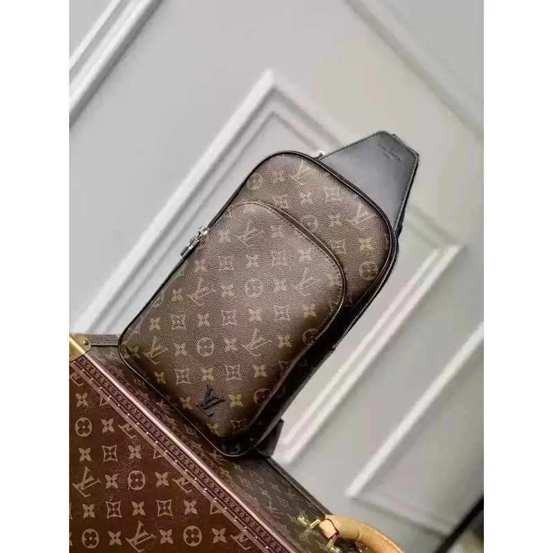 LV M46327 Louis Vuitton Avenue Slingbag Monogram Macassar